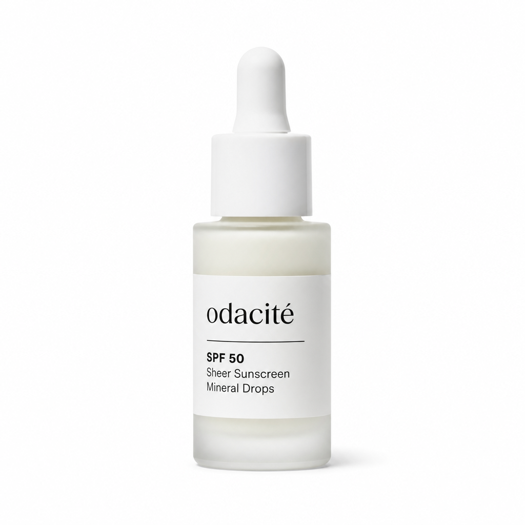 Odacité SPF 50 Sheer Sunscreen Mineral Drops